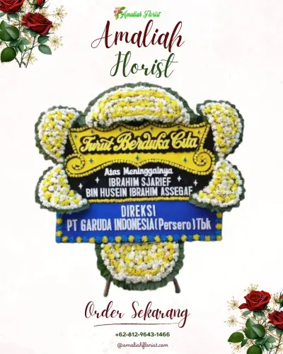 Papan Bunga Duka di Rawa Buaya